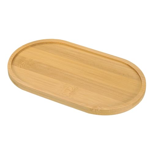 Bamboe Houten Saucer, 20x10cm Rechthoekige Houten Plant Drainer Bonsai Planten Dish Succulent Plant Pot voor Home Balkon