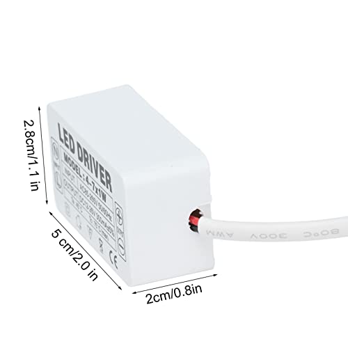 4‐7X1W-led Driver Constant Stroomvoorziening Transformer Waterbestendig Transformer Adapter Input AC85‐265V Output DC12‐26V 3