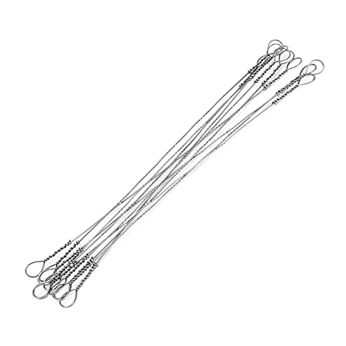 10 stuks 150mm Draadzaagblad, hoge koolstofstaal Mini Saw Strips, voor houtwerk snijden zachte metalen, zacht hout, plastics, acryl 4