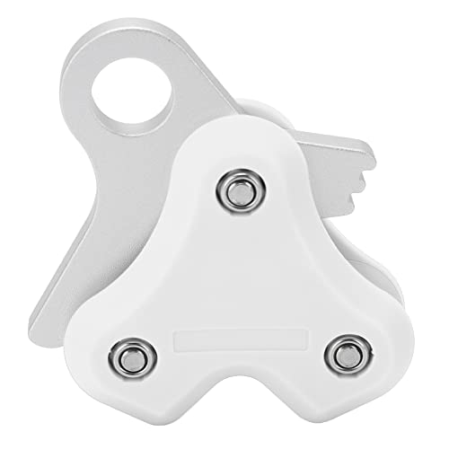 Aluminium Pulley Diving Buoy Underwater Touw Metaal Pulley Touw Reel Duiken Accessoires Onderwater Gereedschap(Wit)