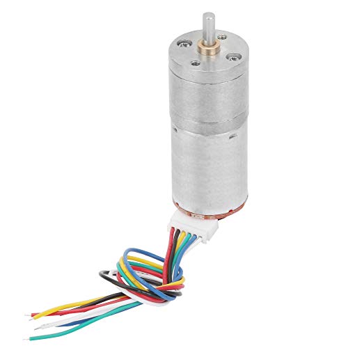 Encoder Gear Motor, DC 12V Gear Motor Speed Gear Motor voor Robot RC Auto DIY Engine Speelgoed(50rpm)