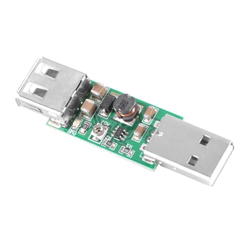 Boost Converter Module, USB naar USB 5V tot 6-15V Verstelbare outputspanning Step-up Board DC-DC Step-up Boost Converter Module