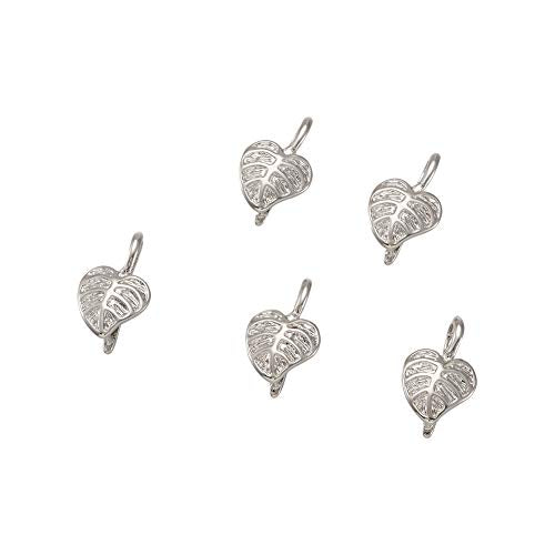 5st messing plaat ijs pick knijpen balken 18 x 11mm lockpinch clip connectoren voor sieraden maken