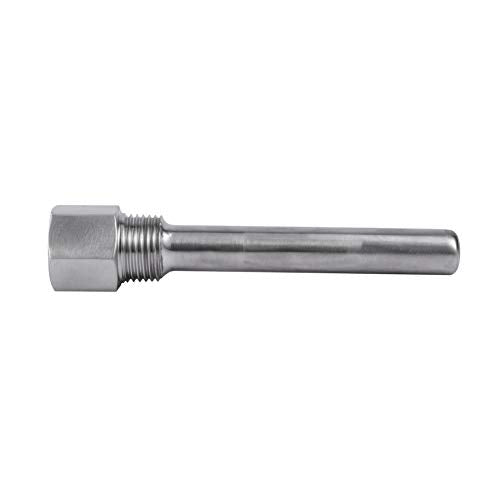 Roestvrij staal Thermowell 1/2" NPT Thread voor temperatuursensoren Thermowells voor temperatuursensoren 5