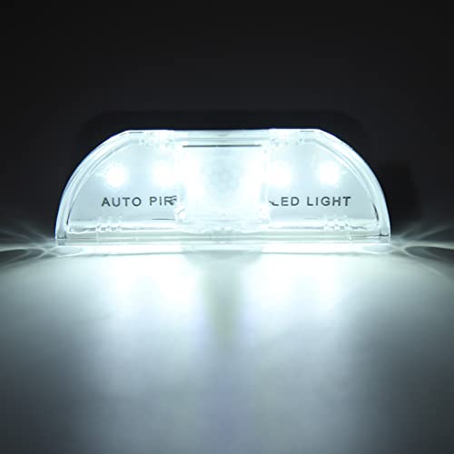 Motion Sensor LED Keyhole Light Energy Saving with Battery Operated PIR Detector, Klein formaat, Wit licht, Uitstekend Low Lighting Experience 4