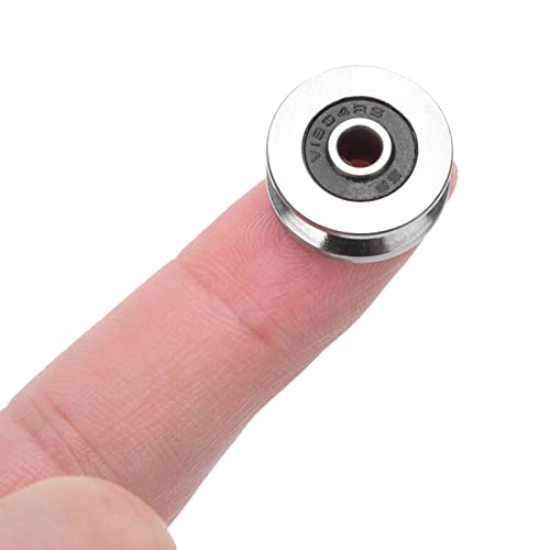 V-Groove Balls -10st V1804 4 * 18 * 8mm V-Groove rollagers geleider raillagers