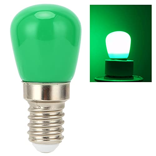Lamp, E14 LED Bulb, 3W Light Bulb, 350lm Bulbs met 4 kleuren om uit te kiezen, voor plafond licht Wandlamp koelkast, Led huishoudlampen (GREEN) 3