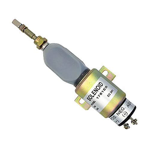 Uitschakelen Solenoid Diesel Fuel Valve Plug Solenoid voor Diesel Engine 24V / eminals: 3 5
