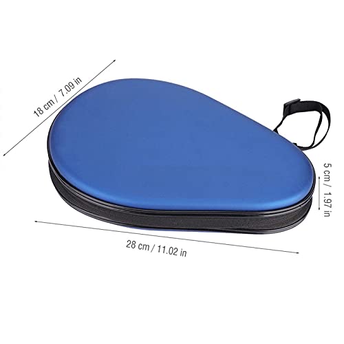 Tafeltennis Racket Case Pong Peddle Bag Waterdicht PU Table Tennis Bat Case, L 4