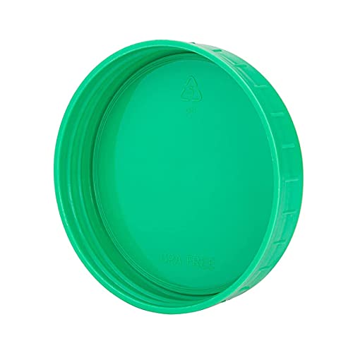 Sea 8 Pack brede mond Mason Jar Lids voor bal, Kerr en meer, Food Grade gekleurde plastic opslagcaps voor Mason en Canning Jars, Leak-proof en Krasbestendig oppervlak 4