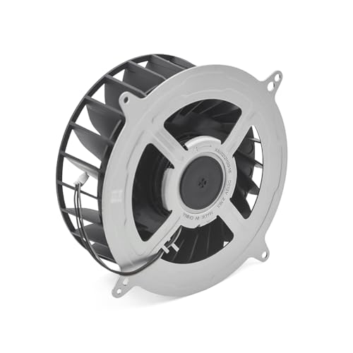 Zee P5 Internal Cooling Ventilator, P5 23 Blade CPU Koelventilator KSB1212HGG4E DC 12V 2.15A 3 Pole Replacement Ventilator voor Playstation 5 4