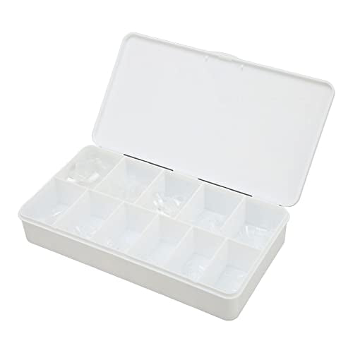 550Stuks Valse Teenail Tips Volledige cover Duidelijke kunstmatige Ultrathin Multi Size ademende teen Nail Tips met opslag doos 4