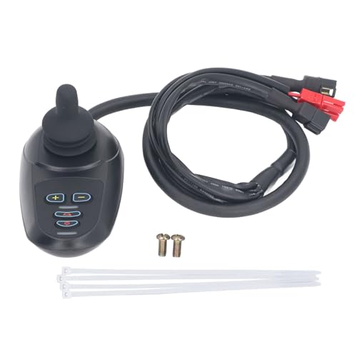Rolstoel Joystick Brush Controller 50a Elektrische rolstoelstroomregelaar met 4 toetsen Joystick Control DC 24V voor elektrische rolstoelen Intelligente robots