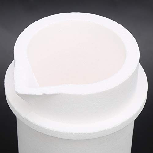 1KG Kwarts Crucible Cup, mal met deksel Goud Zilver Platinum Smelt verfijningsgereedschap 4