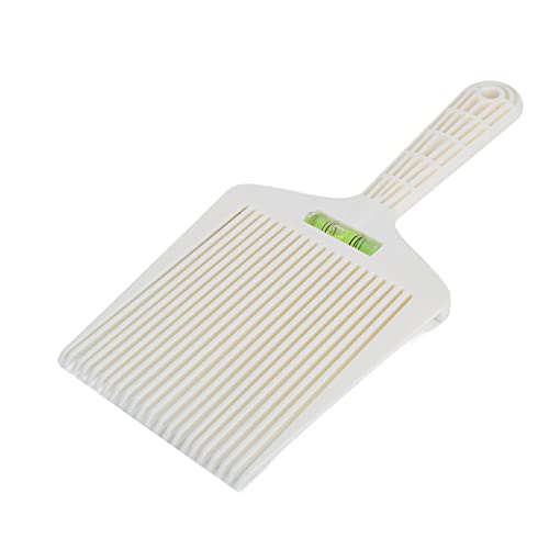 Hair Cutting Comb, Hair Comb, Flattopper, Flat Top Comb met nauwkeurige water nivellering, Portable Salon kapper voor mannen, Hair Styling, Wit