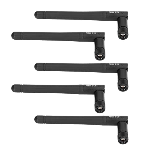 5 stuks Antenna, 423-433 Mhz SMA Man Connector, Omni-Directional Antenna voor draadloze communicatie