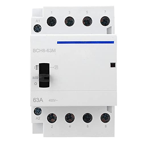AC Contactor, BCH8-63M 24V 4P 63A Super Energiebesparing voor huishoudelijke industrie met handbedieningsschakelaar(4NO)