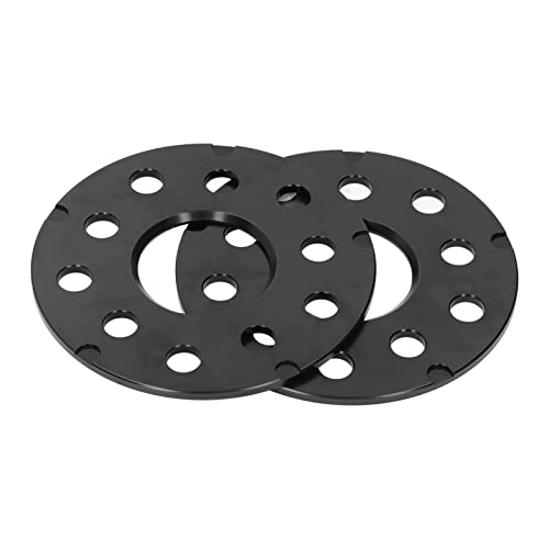 2 st Wiel Spacers 5mm/0.2 Inch Aluminium Auto Hub Centric Wiel Adapters Vervanging voor Seat Modellen gebruik 5x114.3 Hubs