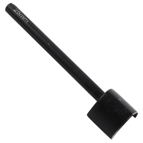 V Vorm Cutter Punch, Gereedschap Staal Leder Halfcirculaire Cutter Punch Belt voor ambachten Belt Belt DIY Ambacht Naaldwerk Project Lederen Gereedschap (25mm) 4