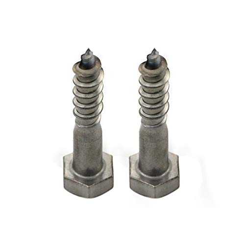 Zeshoek Extern Hoofd Coach Schroef - Roestvrij staal 3