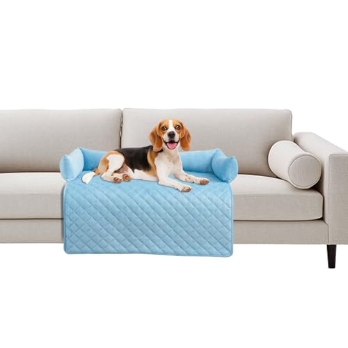 Hondendeken Sofa Protector, Hondendeken Sofa Protector,75x120cm,Korte pluche katoenvulling, Non-slip bodem,Wasbare hondenbed Sofa Protector Pet Sofa Mat voor thuis