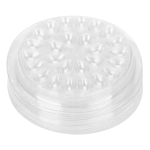 Verpakking van 50 wegwerpbare Plastic lijm Pallet Pads voor wimper uitbreidingen of tatoeage inkt 5