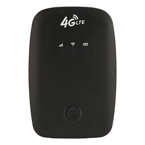 4G LTE Mobiele Wifi Hotspot, 3G 4G Pocket mobiele hotspot met Sim Card Slot, Ontgrendeld Draadloos Internet Router Apparaat, Ondersteuning voor maximaal 10 gebruikers