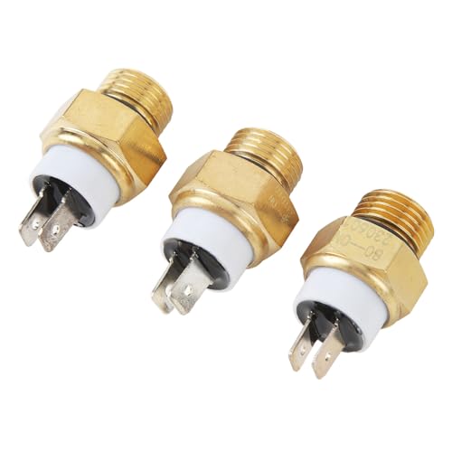3Pcs M16x1.5MM Coolant Fan Tempure Sensor Switch voor CB250, CB600, CBR600, CB900 & Meer