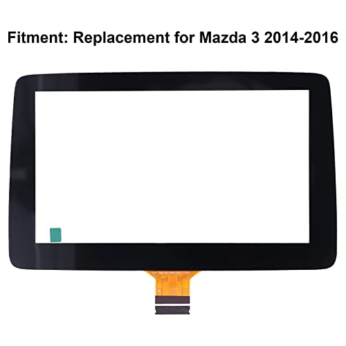 Car Touch Screen Glass, K40005A29F 7in Touch Screen Display Glas Acryl Transparant Vervanging voor 3 2014-2016