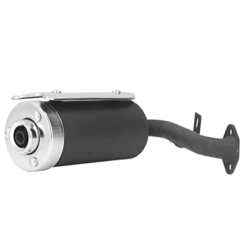 Scooter uitlaatbuis, metaallegering Motor uitlaat Muffler vervanging voor Quad ATV Mini Pocket Bikes Uitlaatpijpen