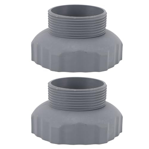 Zwembadslangadapter, 2 stuks Zwembadslangconnector 19 Zwembadaccessoire Bovengrondse zwembadskimmerslangadapter Zwembadafvoeradapter voor wandmontage Zwembad