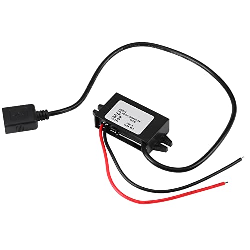 1pc DC-DC buck adapter 12V/24V aan USB 5V 3A converter kabelregelaar