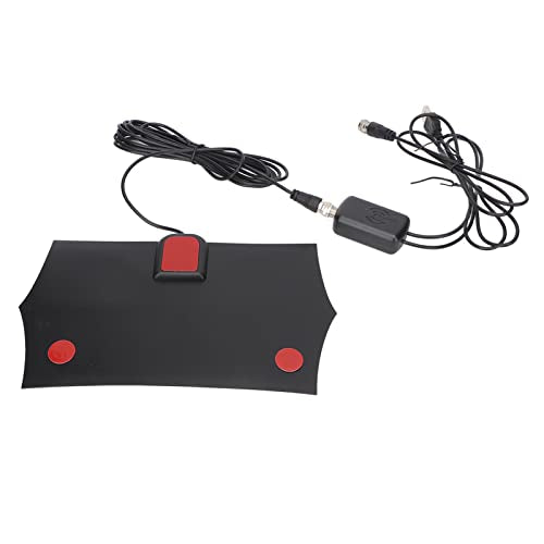 Televisie Antenna, 300 Mile Range Black Digitale TV Antenne Outdoor USB voeding