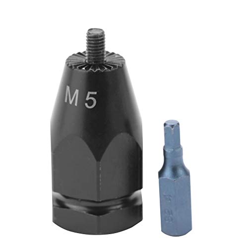 M5 Rivet Nut Head kit Pneumatische Pull Setter Rivets Head Kit (Hex Straight Handle) 5