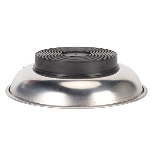 Magnetische Pin Dish, Roestvrij staal Sterke Magneet, Draagbare Stabiele magnetische naaldhouder voor naaien Naaldwerk DIY projecten (Ronde (4.3x1.2in))