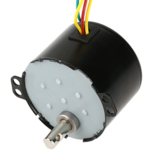AC 220V motor synchroon versnellingsbak CW/CCW met koppel gereduceerd 5-50 rpm, 6-10W, synchrone motor voor miniatuur versnelling (30 bochten)