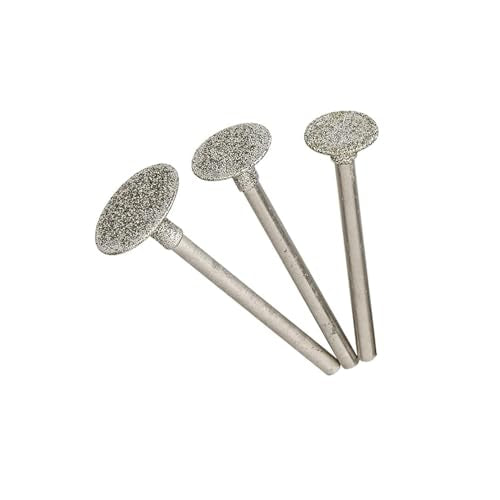 13 st. 2,35mm Shank T-Shaped Hoofd Diamond Grinding Drill Sets Graveren Carving Polijsten Glas Jade Stone Drill bit voor Dremel Rotary Tools 3