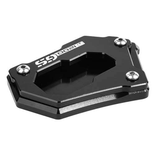 CNC Aluminium Legering Motorfiets Side Stand, Uitgebreide Ondersteuning Voeten Verruimde Bracket Plate, Geschikt voor R1200GS/R1250GS/F750GS/F850GS ADV LC/Rallye HP