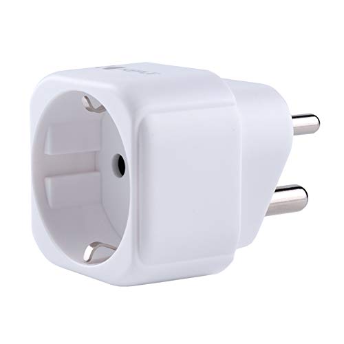 India Indian Adapter Plug Travel Type M voor EU Europa Europees Type C E F Socket Adapter voor Spanje Frankrijk Italië IT Duitsland Denemarken Griekenland Turkije Universal International 3 Pin 3