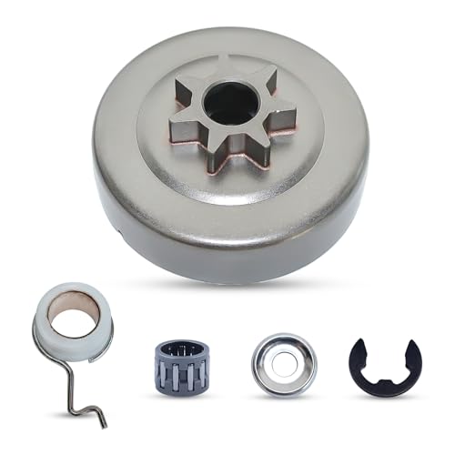Clutch Drum Sprocket Kit voor Stihl 017 018 021 025 MS170 MS180 MS210 MS230 MS250, 325"-7 Clutch Drum Vervang OEM 1123 640 2074 Kettingzaag met naaldlager Worm Gear Clutch Wasmachine