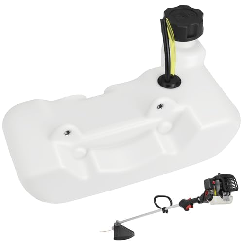 Brandstoftank van diverse gras Trimmer Brush Cutter Hedge Trimmer CG430 520 43CC 52CC 47CC, Brandstoftank met Brandstofpijp en Cover (White)