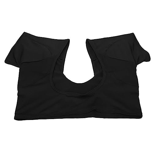 Onderarm Sweat Vest Wasbaar Onderarm Sweat Pad Onderarm Sweat Bescherming voor vrouwen meisjes ademend en snel drogen, zwart (XL) 5
