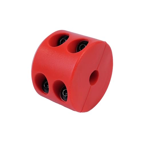 Rubber Winch Kabel Hook Stopper voor ATV, UTV, SUV, Truck - Beschermt Harnas en Pulley, Behoud Kabelspanning, Gemakkelijke Installatie (Rode) 3