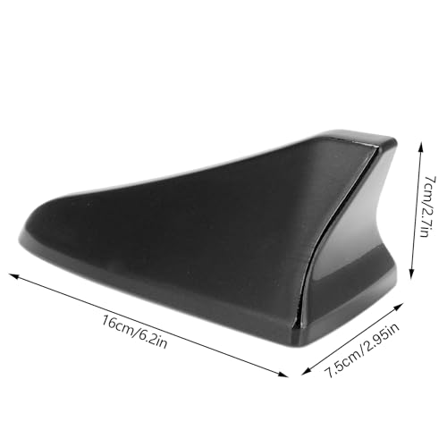Shark Fin Cover, Optima Antenna Cover, Antenna, Shark Fin Roof Antenna Cover 96219 D5000EBQK Dak Antenna Antenna Antenna Shell Vervanging voor Elantra Sedan Red (zwart) 3