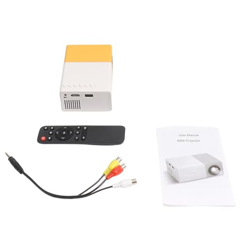 Draagbare projector, telefoonprojector 110-240V Diffuse reflectie beeldvorming snelle warmtedissipatie 24 tot 60 inch grote scherm LED-lichtbron voor thuis Outdoors(#2) Bureaublad & randapparatuur