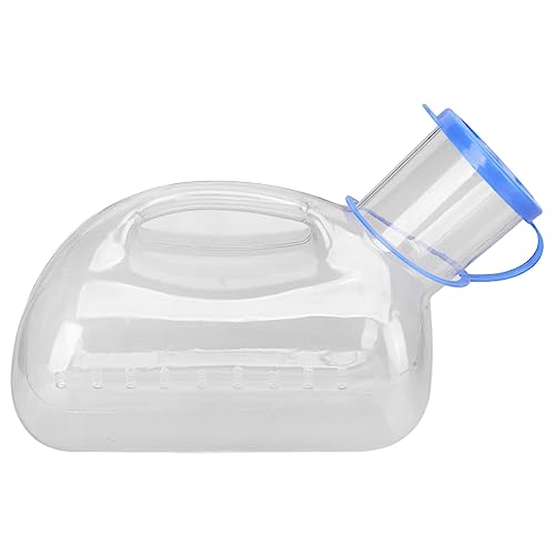 Portable Urinal voor mannen, 1000 ml, Good Seal, Dikke Plastic, Geschikt voor ouderen, patiënten, reizigers 4