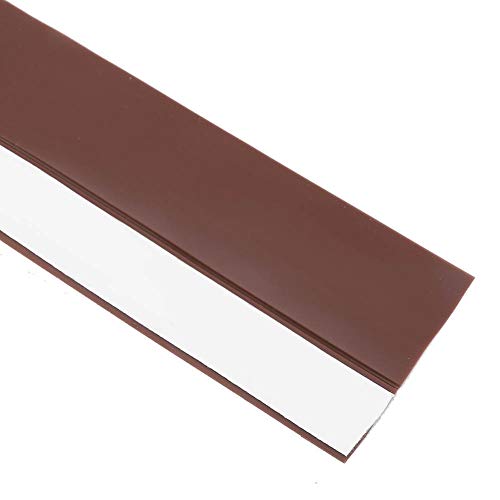Afdichtingsstrip 5M 45mm voor deuren en ramen - Wind- en stofpreventie - Siliconenrubber voor kasten (Brown)
