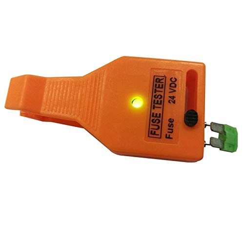 Automotive Fuse Tester & Puller - Multifunctionele Auto Fuse Checker & Removal Tool voor Mini/Standaard Mes Fuses - Oranje 3