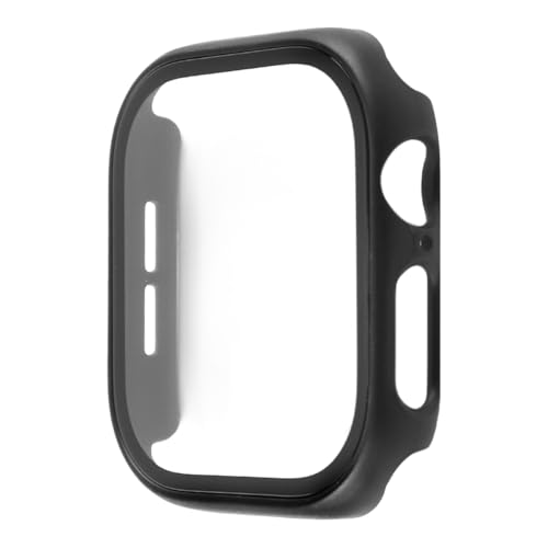 2 Pack Hard Case voor horloge SE Series 6, 5, 4, 46mm met Getemperde Glazen Screen Protector voor iPhone S10 Case Accessoires