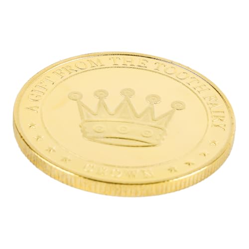2 st tandenfee munten tandenfee munten geschenken voor jongens en meisjes tandenfee souvenirs gouden tandenfee munten tandenfee geschenk souvenirs 3